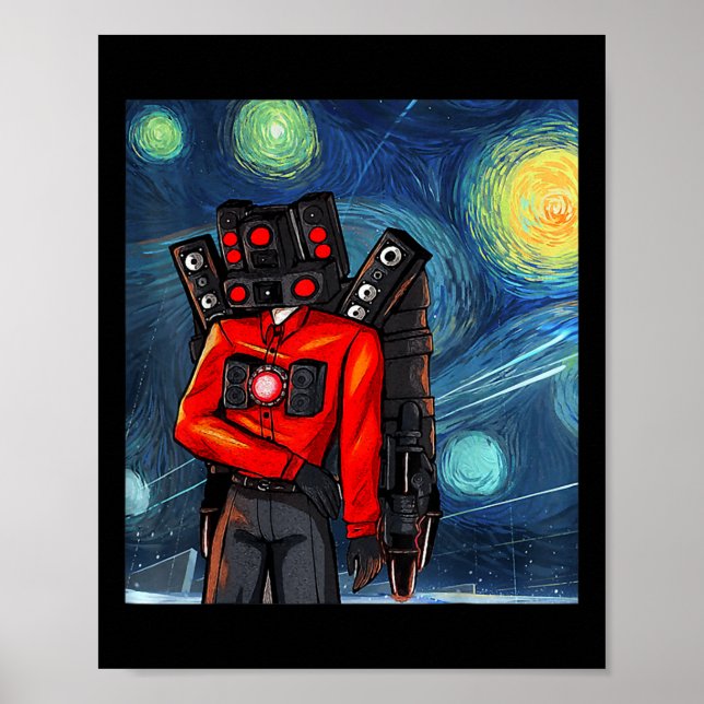 Pojktalande man Videospelskontrollspelare  Poster (Framsidan)