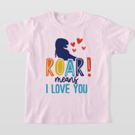 Pojktröja ROAR med kärlek – Dino Kids Tee