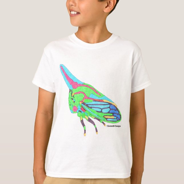 Pojktröja (vit) - Eklöhoppare T Shirt (Framsida)