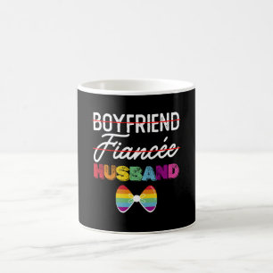 Pojkvän Fästman Make Homogent Äktenskap Brudgum H Kaffemugg