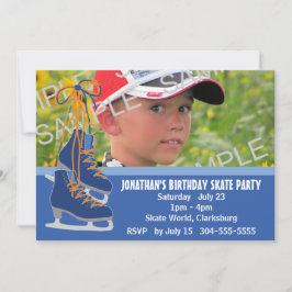 Pojkys isfjällande Party Inbjudningar