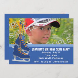 Pojkys isfjällande Party Inbjudningar