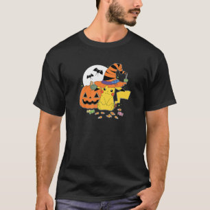 Pok mon Häx-Pikachu med godis Premium T Shirt
