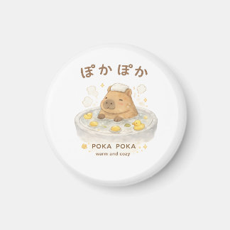 "POKA POKA" Kapybar-Dräktig & Mysig Magnet