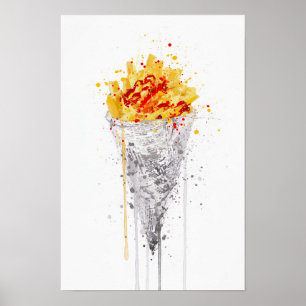 Poke av Chips Poster