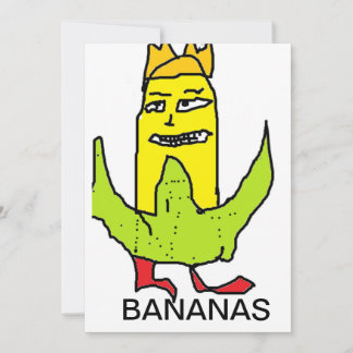 Poke Banana Inbjudningar