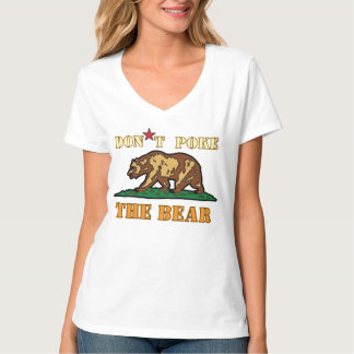 Poke inte Bear, California Vote! T Shirt
