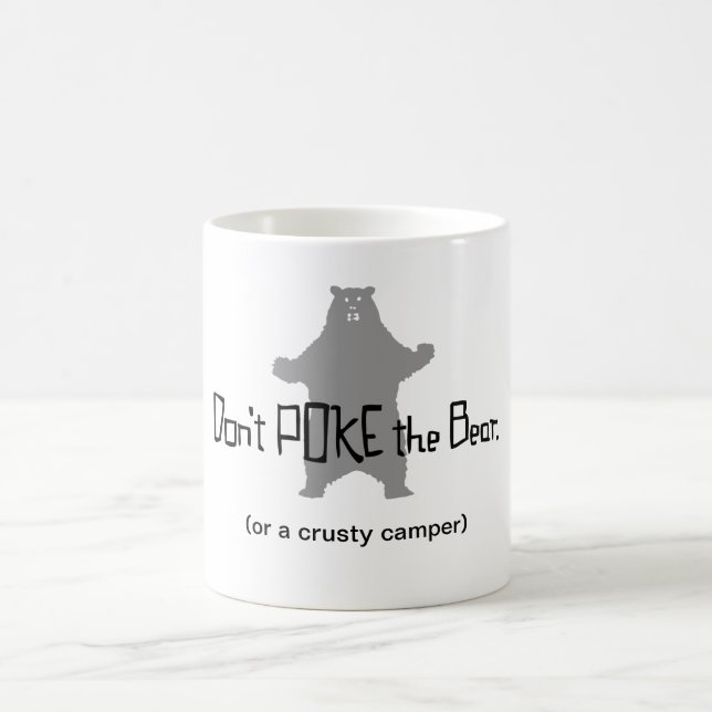 Poke inte BEAR Kaffemugg (Center)