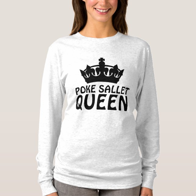 POKE SALLET QUEEN T-shirts (Framsida)