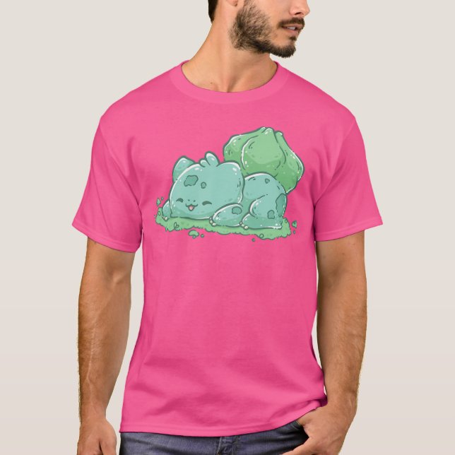 Poke Starters Kanto Bulba T Shirt (Framsida)