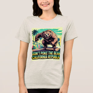 Poke the Bear - California Republic Women's T Shirt
