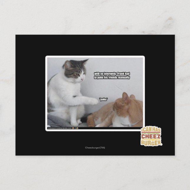 Poke. Vykort (Framsida)