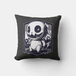 Pokémon Halloween Blanco y Negro Kudde