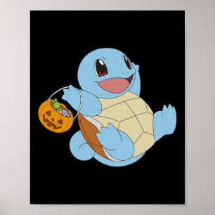 Pokémon Halloween-ekorteln med Bus eller godis Poster