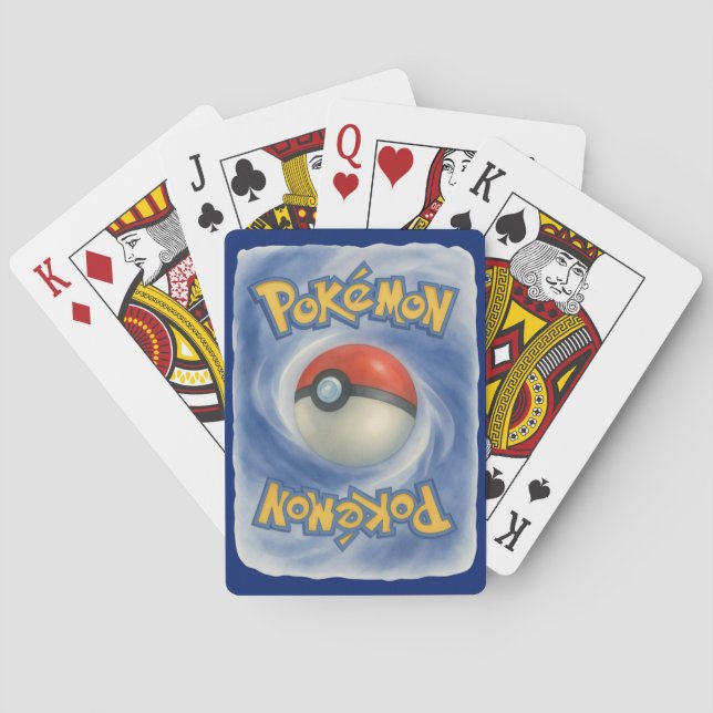 Pokémon-inspirerade spelkort (Baksidan)