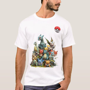 "Pokémon Power Pocket Tee" T Shirt