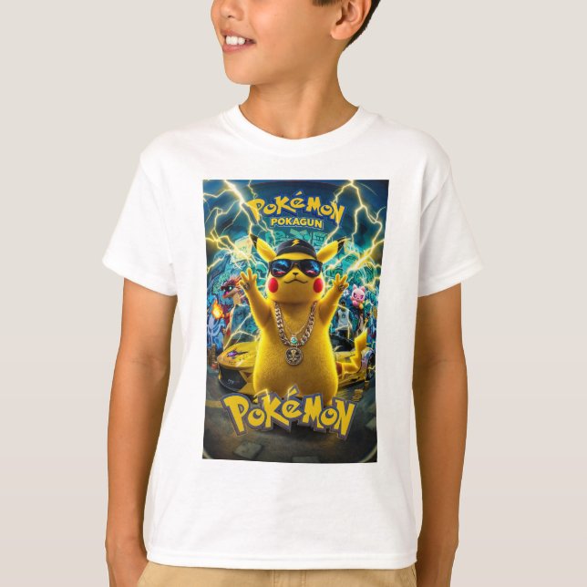 Pokémon: Street Sparks T Shirt (Framsida)