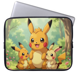 Pokémon und seine Treue Freunde Laptop Fodral