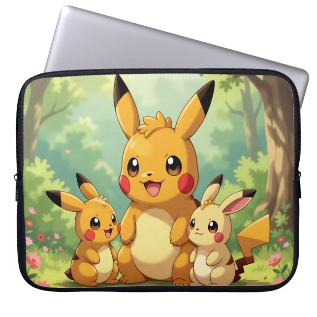 Pokémon und seine Treue Freunde Laptop Fodral (Framsidan)
