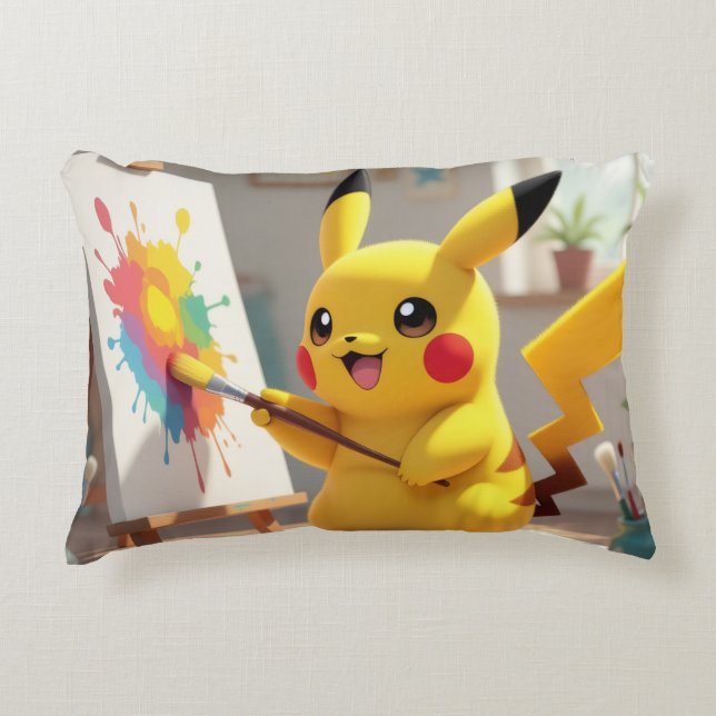 Pokémon und seine Treue Freunde Prydnadskudde (Framsidan)