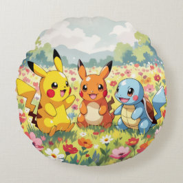 Pokémon und seine Treue Freunde Rund Kudde