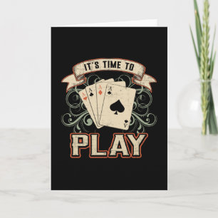 Poker Ace Casino Game Gift för kortuppspelning Kort