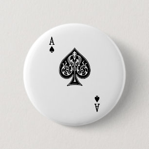 Poker Ace-kort Knapp