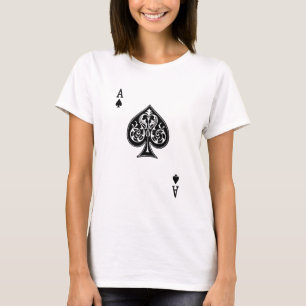 Poker Ace-kort T Shirt