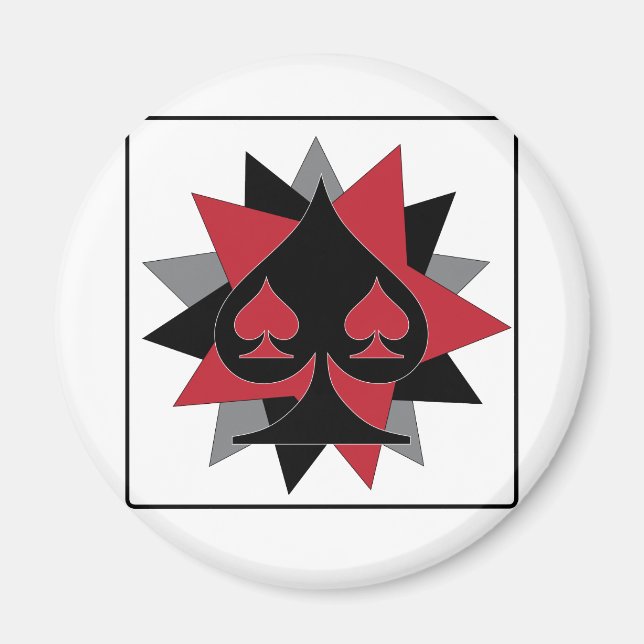 ** POKER ADDICT ** MAGNET (Framsidan)