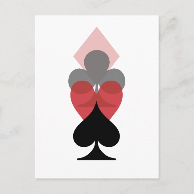 Poker Addict Vykort (Framsida)