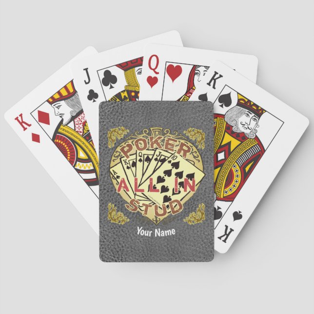 Poker allt in casinokort (Baksidan)