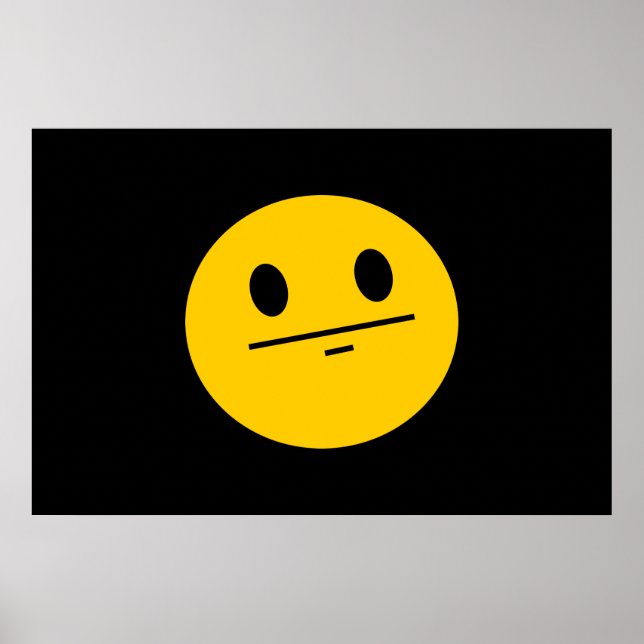 Poker Ansikte ansikte Poster (Framsidan)