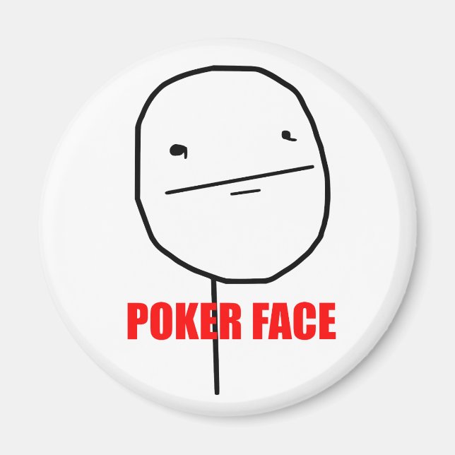 Poker Ansikte - Magnet (Framsidan)