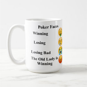 Poker Ansikte mugg