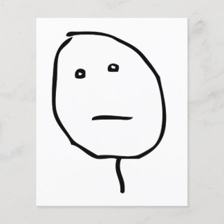 Poker Ansikte Rage Ansikte Meme