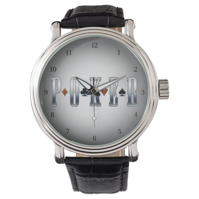 Poker Armbandsur (Framsida)
