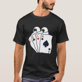 Poker Basic Mörk T-Shirt