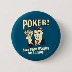 Poker: Beatrar som arbetar för ett liv Knapp