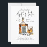 Poker Birthday bjudande, Whiskey Birthday Inbjudningar<br><div class="desc">Gör din födelsedagsfest oförglömlig med våra inbjudningar till exklusiven Whiskey och Poker Party. Designad för entusiaster av bra whiskey och pokers trill, dessa inbjudningar förenar elegans med upphetsning. Perfekt för födelsedagsfester i vuxen, kasinon på nätterna eller varje sammankomst där stil och roligt träffas. Högkvalitativ utskrift och unik design säkerställer att...</div>