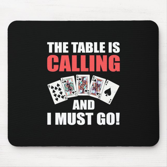 Poker Bord ringer Musmatta (Framsidan)