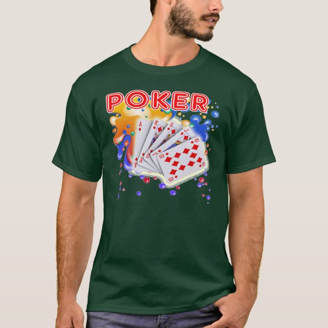 POKER BUBBLAR TRÖJA (Framsida)