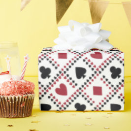 Poker Card Theme Wrapping Paper Presentpapper