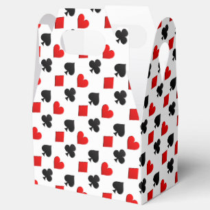 Poker Cards kostymer Presentaskar