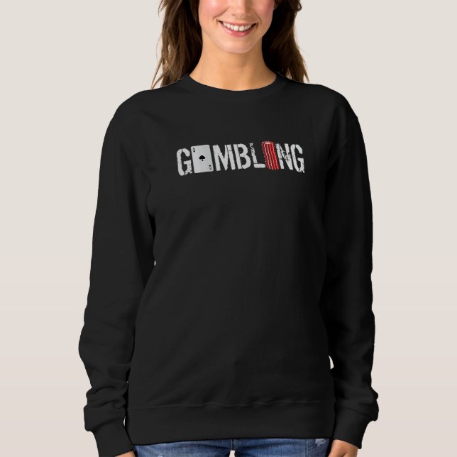 Poker Cards Lucky Gambling  1 T Shirt (Framsida)