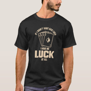Poker Casino Poker Player Spelar upp Roulette-spel T Shirt