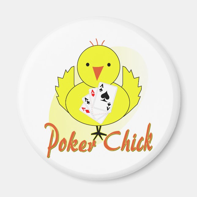 Poker-Chick Magnet (Framsidan)