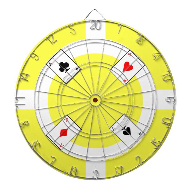 Poker Chip - Gult Piltavla (Framsidan)