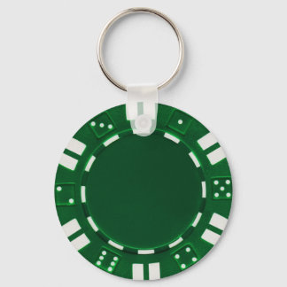 poker chip nyckelring