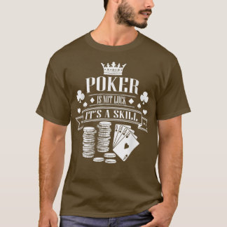 Poker Coola Gambling Casino Card Game Blackjack T Shirt