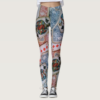 "Poker" damasker Leggings